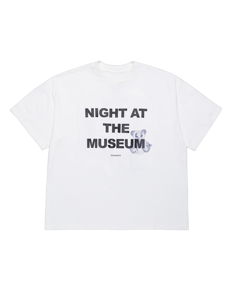 NIGHT AT THE MUSEUM T-SHIRT — WHITE